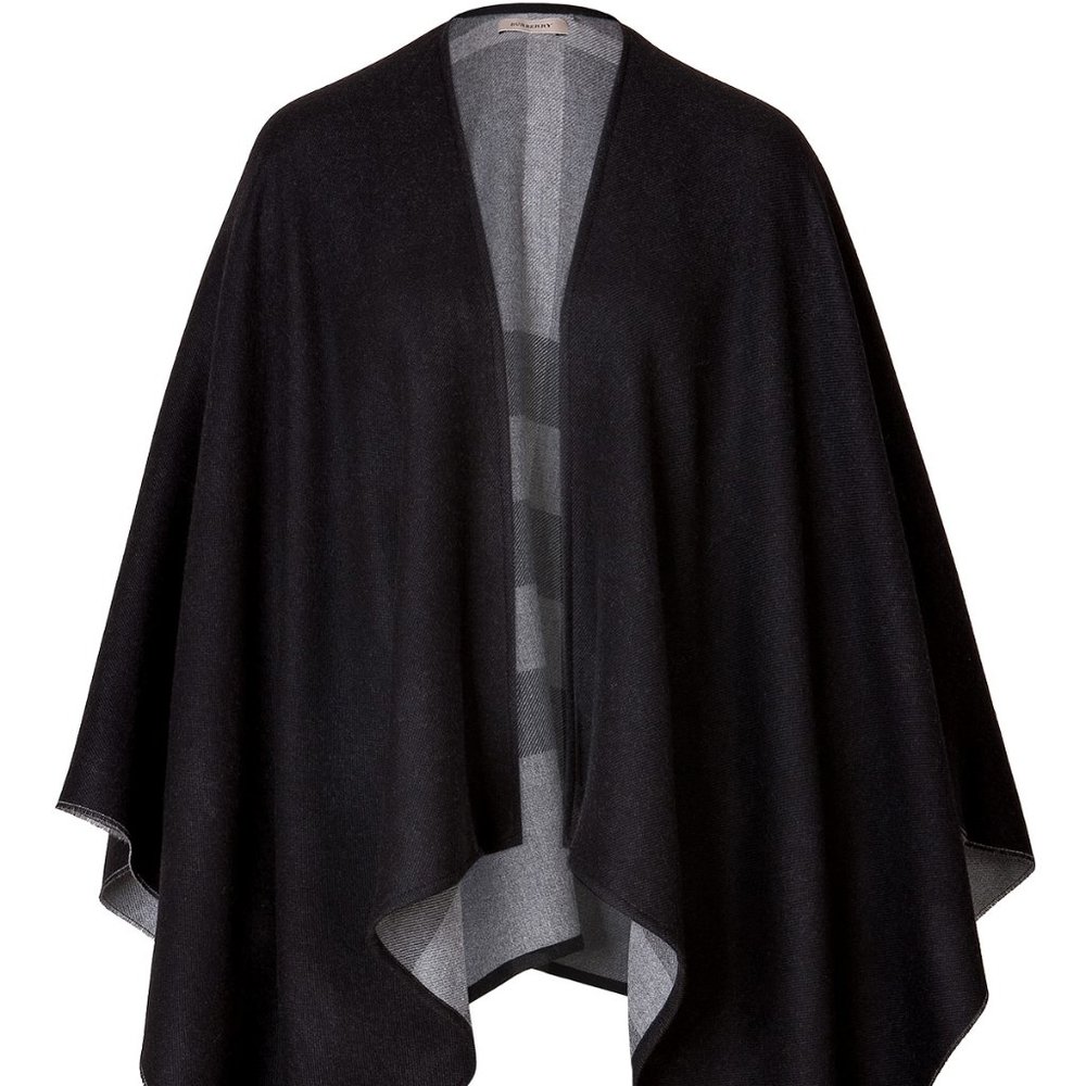 Burberry Reversible Poncho